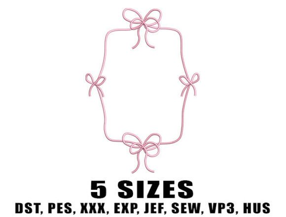 Bow Frame Embroidery Design: A Holiday Review