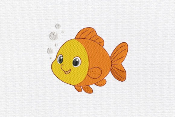 Cute Goldfish Embroidery: A Holiday Review