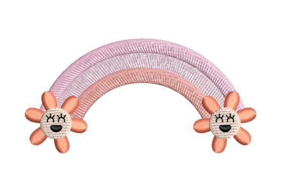Pastel Rainbow Arch with Flower Faces Review