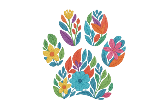 Review: Dog Paw Prints Embroidery Design for Business