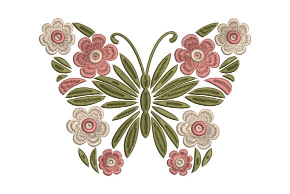 Review: Floral Butterfly Machine Embroidery for Makers