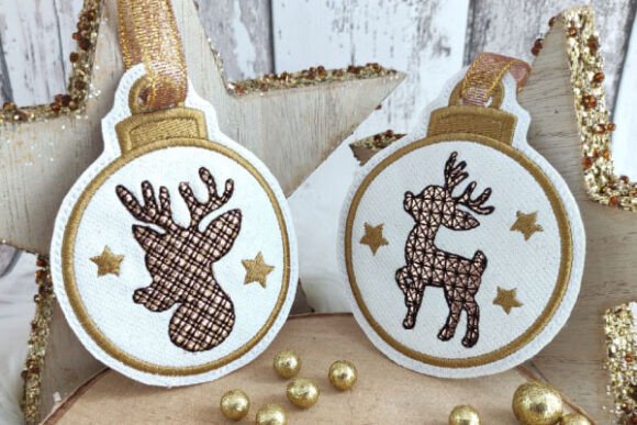 Review: ITH Christmas Ornaments Embroidery for Merch