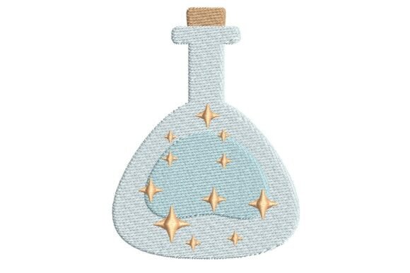 Review: Magical Invisibility Potion Bottle Embroidery Design
