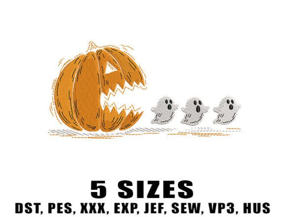 Review: Pumpkin Hunting Ghost Embroidery Designs