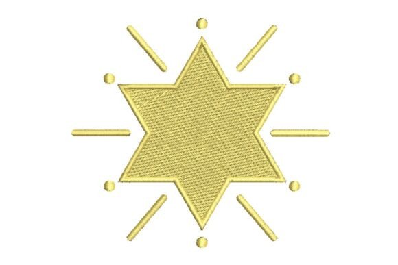 Review: Sparkling Yellow Six-Pointed Star Design