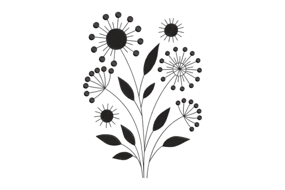 Reviewing Dandelion Flower Embroidery Design for Holiday Collections