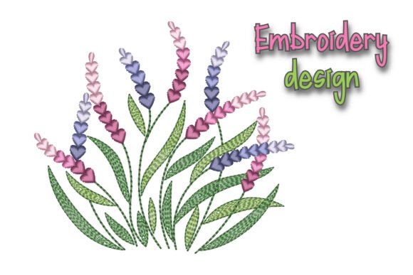 Reviewing Flowers Lavender Embroidery Design for Real Projects