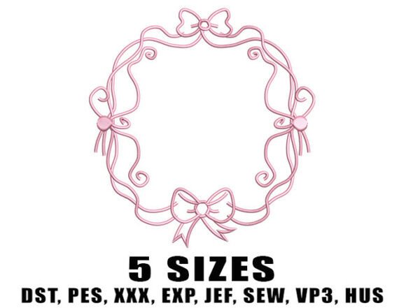 Reviewing Love Pink Border Embroidery Designs for Boutique Sweatshirts