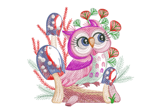Reviewing the Beautiful Owl Embroidery Design for Etsy Shops