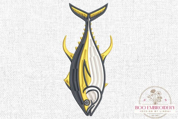 Reviewing the Yellowfin Tuna Embroidery Design