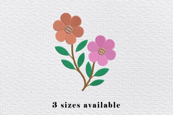 Reviewing Two Flowers Embroidery Design for Pros